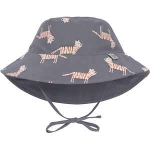 Lässig - UV-Beschermende bucket hoed voor kinderen - Olifant - Grijs - maat S (43-45cm)