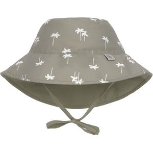 Lässig - UV-Beschermende bucket hoed voor kinderen - Palmen - Olijf - maat