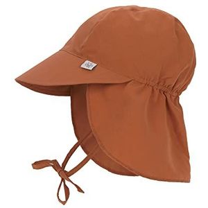 LÄSSIG Zonnepak voor kinderen, uniseks, met zonneklep, roest, ideale pasvorm, roest, 43-45