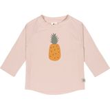 Lässig Zwemshirt Rashguard Lange Mouw Splash & Fun Ananas - Poederroze - maat 92cm
