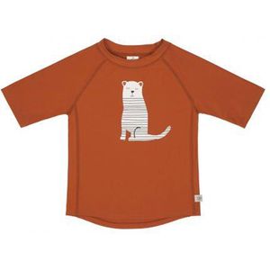 Lässig Zwemshirt Rashguard Korte Mouw Splash & Fun tijger -rust 62/68 - 3-6m