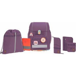 Lässig Schooltas School Set Boxy Unique Purple Paars