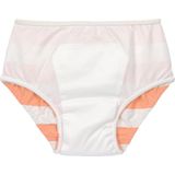 Lässig - Splash & Fun Block Stripes - Zwembroekje - Milky/Peach - Herbruikbare zwemluier van gerecycled polyester