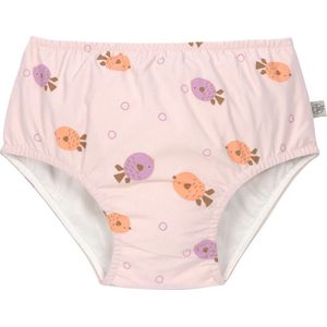 Lässig Zwembroekje met luier Splash & Fun Fish light pink, 07-12 mnd. Maat 74/80