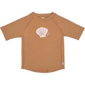 Lässig Zwemshirt Rashguard Korte Mouw Splash & Fun Shell caramel, 03-06 mnd. Maat 62/68