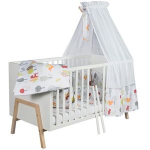 Kinderbett  ¦ weiß ¦ Maße (cm): B: 77 H: 86,5 Baby > Babymöbel > Babybetten - Möbel Kraft