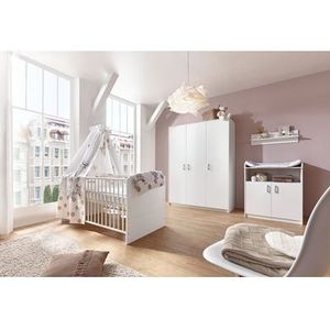 Schardt Kinderkamer Classic White 3-deurs