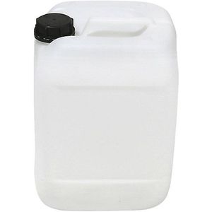 Polyethyleen jerrycan, inhoud 10 l, l x b x h = 230 x 196 x 310 mm, naturel, vanaf 20 st.