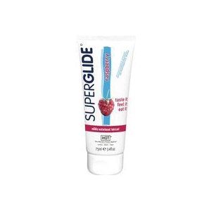 HOT Superglide edible lubricant waterbased - raspberry - 75 ml