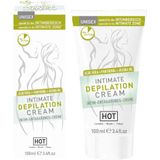 HOT Intimate - Intieme ontharingscrème met spatel (100ml)