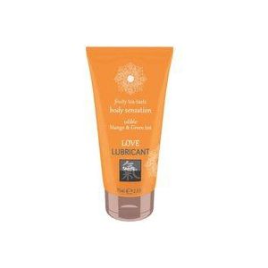 HOT Shiatsu Love glijmiddel met een smaakje Mango & Green Tea 75 ml