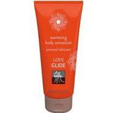 Shiatsu Love Glide Verwarmend Waterbasis Glijmiddel - 100 Ml