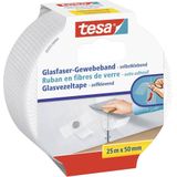 Glasfaser-Gewebeband 25mx50mm wei&#223;