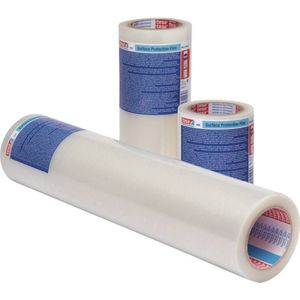 tesa - 04848-00006-01 - Afdekfolie - Transparant - PE-Folie - 100 m x 75 cm - 1 stuk