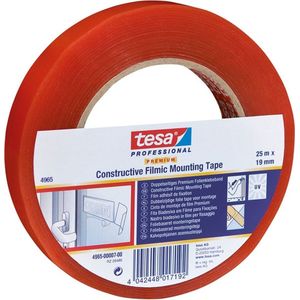Tesa PRO dubbelzijdig polyester tape 19mmx25m