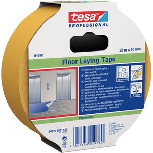 Tesa 64620 Filmtape - Dubbelzijdig - Transparant - 50mm X 25m