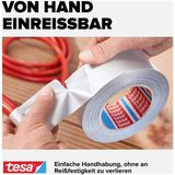 tesa UNIVERSAL 56348-00005-05 Textieltape tesa extra Power Wit (l x b) 10 m x 50 mm 1 stuk(s)