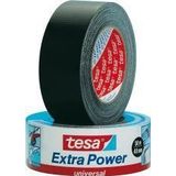 Tesa extra Power Universal duct tape 50 mm x 25 m (1 rol) zwart