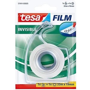 Tesa transparante plakband 19 mm x 66 m