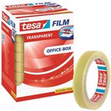 Tesa - film Transparent - Transparentes Multifunktions-Klebeband für Heim- Schul- und Büroanwendungen - 66 m x 19 mm - 10er Pack
