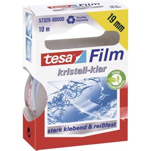 tesa 57329-00000-03 tesafilm kristall-klar Transparant (l x b) 10 m x 19 mm 1 stuk(s)