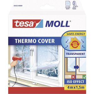 Tesa tesamoll thermo cover PE raamisolatie folie - 4 x 1,5 meter