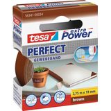 tesa PERFECT 56341 00034 03 Textieltape tesa extra Power Bruin ( x b) x 19 1 stuk