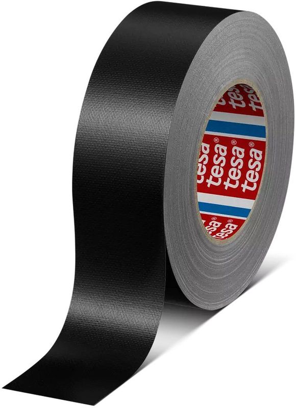 Tesa Gewebeband Tesaband Standard 4688 schwarz - 04688-00029-00