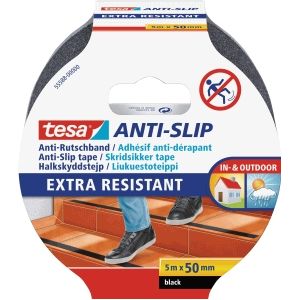 Anti-slip tape tesa 50mmx5m zwart | Stuk a 1 rol