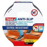 Tesa 55587-02 Anti-slip Tape - 5M x 25MM - Zwart