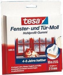 Tesa Ramen en Deuren Afdichtstrip P-profiel 10 M Bruin