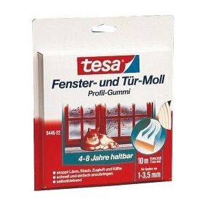 Tesa TesaMoll Classic E-profiel Tochtstrip Wit 9 Mm X 6 M