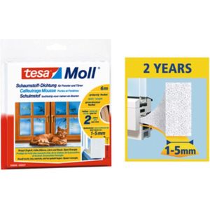 tesa Dichtungsbänder Universal 9 mm x 10 m weiß