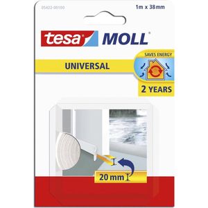 Tesa Moll Universal Dorpelstri - 1 M X 38 M - Wit