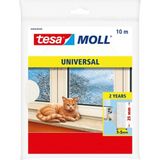 1x Tesa Zelfklevende Tochtstrip - Wit - 10 mtr x 25mm x 6mm