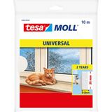 1x Tesa Zelfklevende Tochtstrip - Wit - 10 mtr x 25mm x 6mm