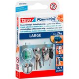 10x Tesa Powerstrips Large Klusbenodigdheden