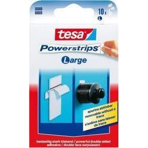 10x Tesa Powerstrips Large Klusbenodigdheden