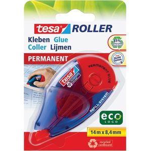 Lijmroller Tesa EcoLogo Navulbaar Permanent Op Blister