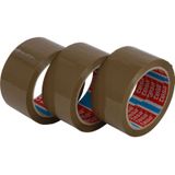 Tesa tape Promo Pack bruin 66 m x 50 mm - 3 stuks