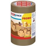 Tesa tape Promo Pack bruin 66 m x 50 mm - 3 stuks