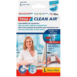 tesa Clean Air L Fijnstoffilter voor laserprinter Zelfklevend 1 stuk(s)