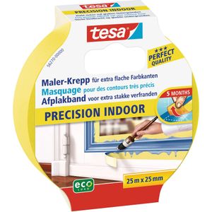 tesa PRECISION INDOOR 56270-00000-01 Maskeertape tesa Geel (l x b) 25 m x 25 mm 1 stuk(s)