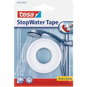 Reparatietape Tesa 56220 stopwater 12mmx12m wit