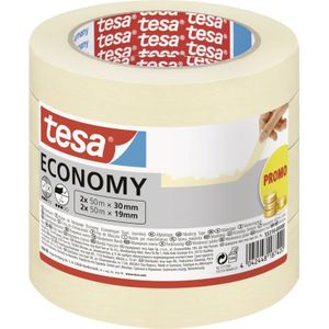 Tesa Masking Universal 50 m x 19 mm + 50 m x 30 mm 2 stuks