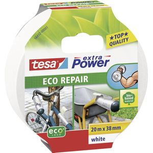 Tesa Extra Power Eco Repair Textieltape Wit - 20 M X 38 Mm.