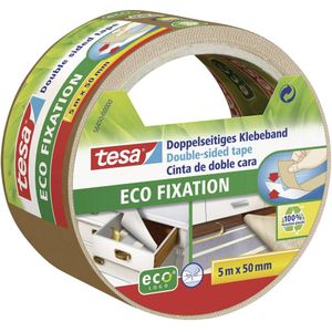 Tesa - Tapijttape - Dubbelzijdig Tape - Beige - Kunststof - 5 Meter