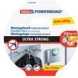 Tesa ULTRA STRONG 55792-00001-02 Montagetape Tesa Powerbond Wit (l X B) 5 M X 19 Mm 1 Stuk(s)