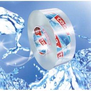 Tesa - film kristall-klar - Hochtransparentes, alterungsbeständiges Klebeband mit starker Haftung - 10 m x 15 mm - 10er Pack