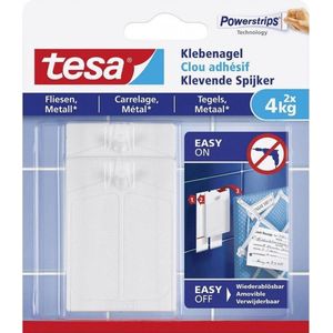 tesa Klebenägel 4.6 cm  x 6.4 cm weiß